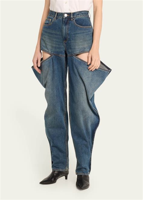 area crystal jeans dupe